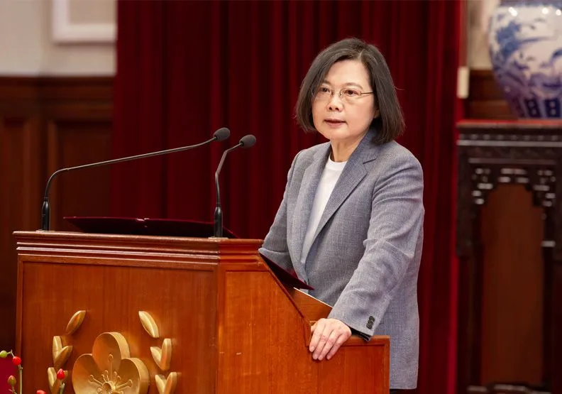 總統蔡英文將於3月29日將首度出訪友邦瓜地馬拉、貝里斯。總統府提供