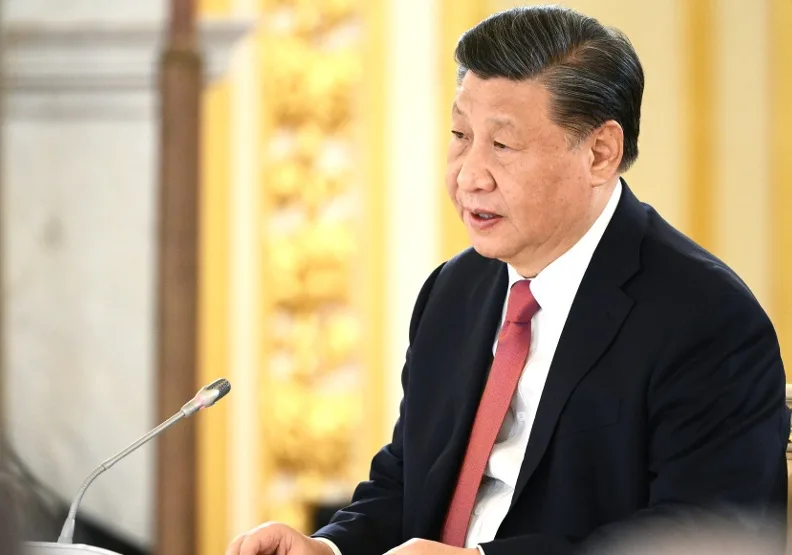 中國國家主席習近平將缺席在新德里登場的G20峰會，改由「李強代打」 。圖為資料畫面，取自President of Russia官網