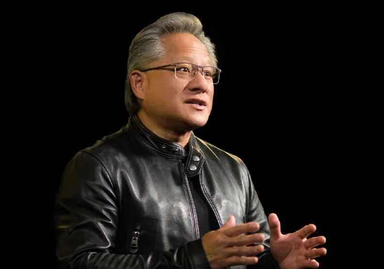 輝達（NVIDIA）執行長黃仁勳指出，ChatGPT是靠NVIDIA高階GPU才得以運作，並分享自己提早佈局人工智慧的心得。取自@nvidia twitter