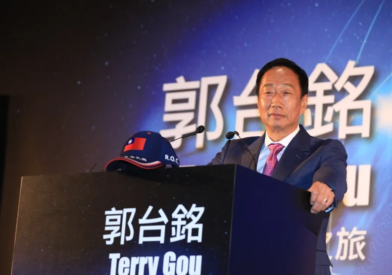 鴻海創辦人郭台銘。張智傑攝