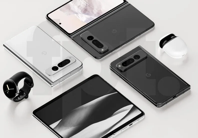 根據推特爆料，Google折疊手機Pixel Fold將在5月開賣。取自@jon_prosser twitter