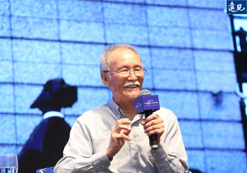 已故國際雕刻大師朱銘。張智傑攝