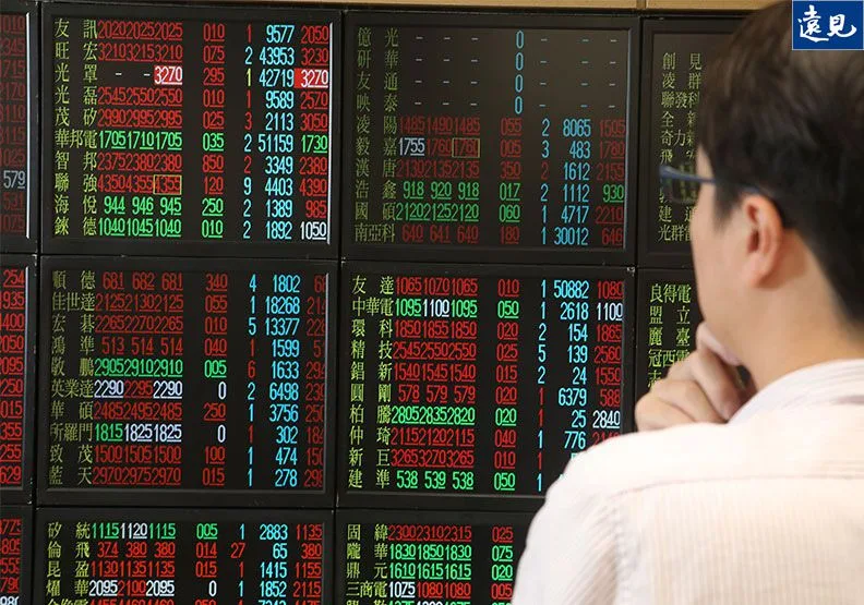 台股示意圖。蘇義傑攝