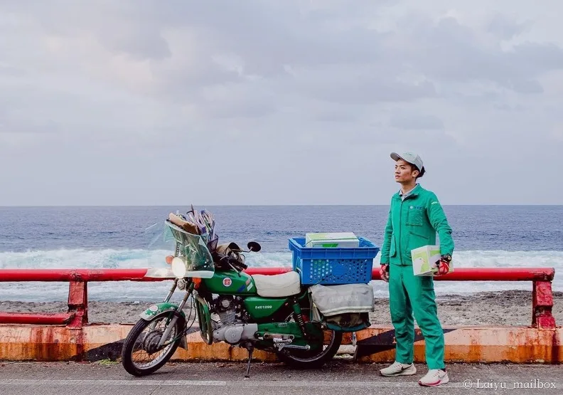 《蘭嶼郵差》／圖：IG@lanyu_mailbox