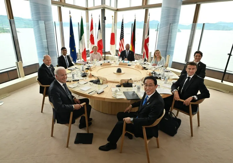 七大工業國集團（G7）領袖會議。取自G7官網