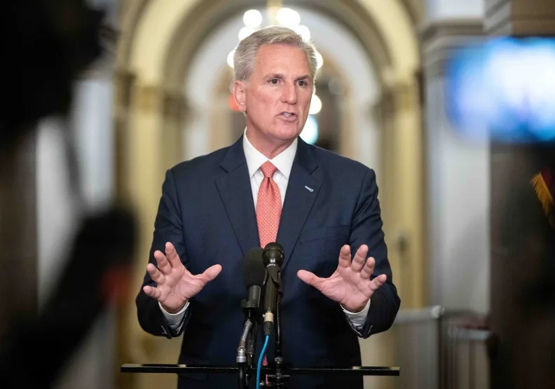麥卡錫宣布不再角逐美國眾院議長，創多項難堪紀錄。@SpeakerMcCarthy