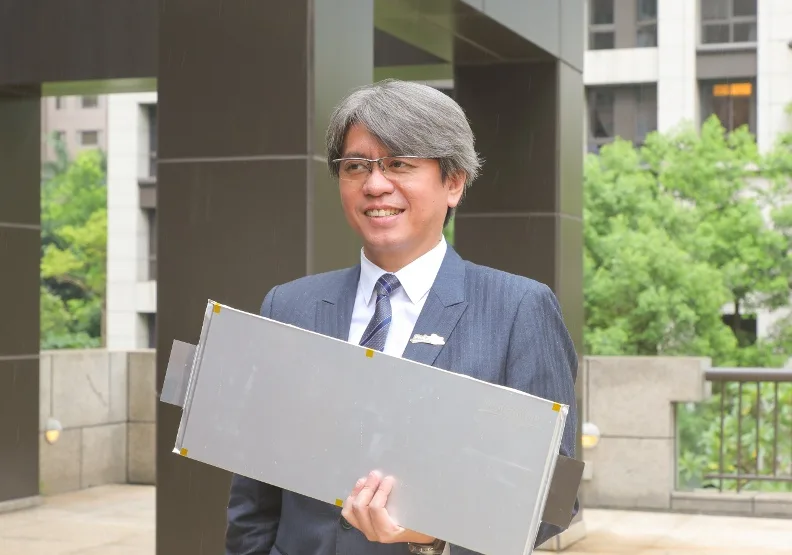 輝能創辦人兼執行長楊思枏。黃菁慧攝