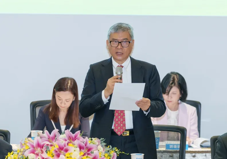 台達電董事長海英俊。台達電提供