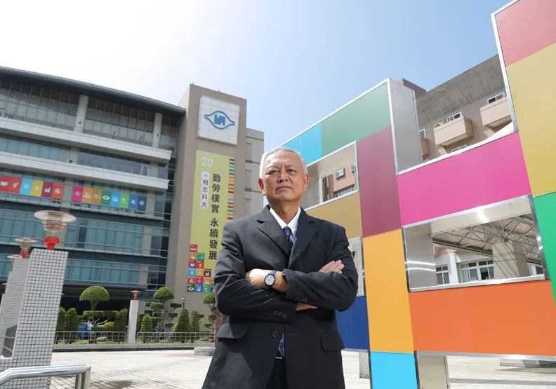 圖/ 明志科大校長劉祖華表示，明志積極打造親產學環境，讓校內跨域團隊鏈結校外資源，累積技術創新與未來產品化的實戰力。