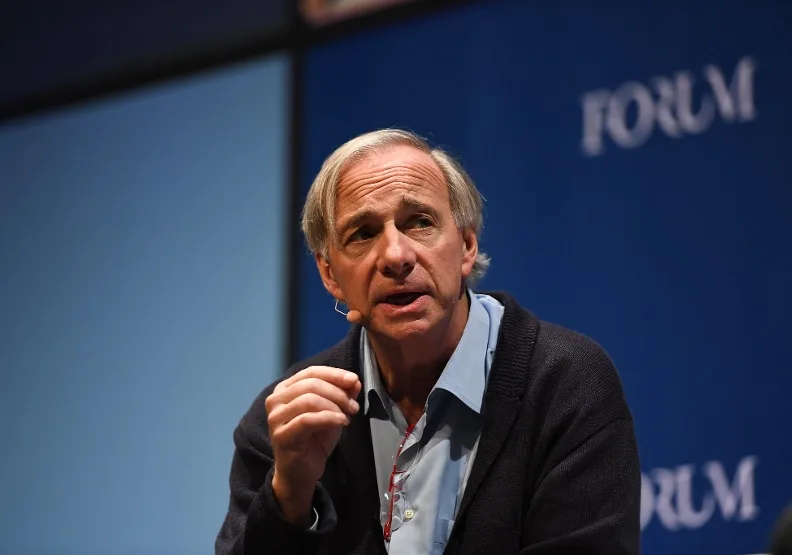 全球最大對沖基金橋水的創辦人瑞．達利歐（Ray Dalio）。資料照