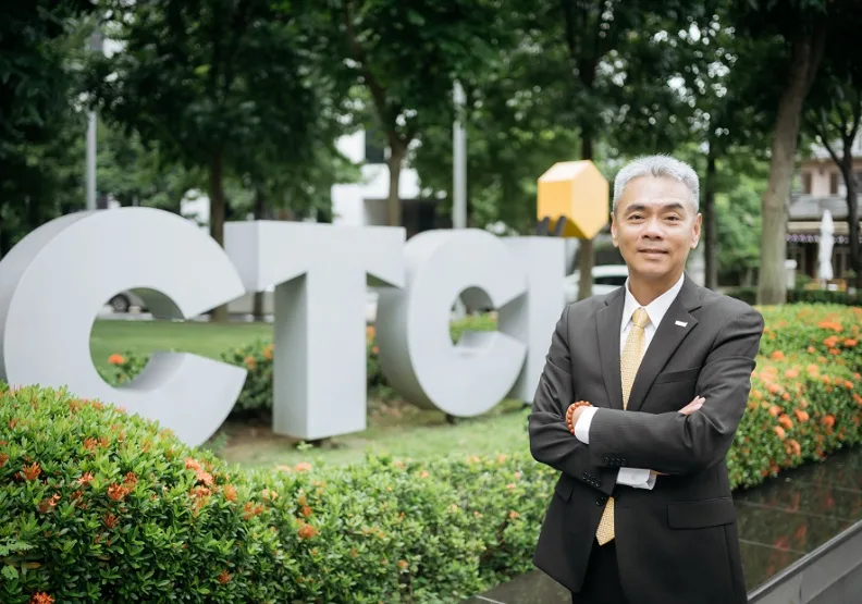 圖 / 中鼎董事長楊宗興表示 : 中鼎不僅為實踐淨零目標努力，更致力協助政府與業主達成能源轉型。