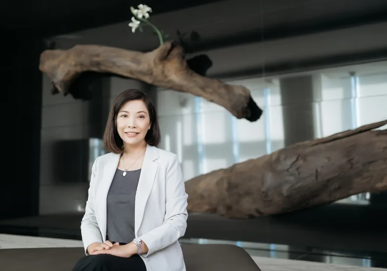 圖/中國信託銀行個人金融執行長楊淑惠。
