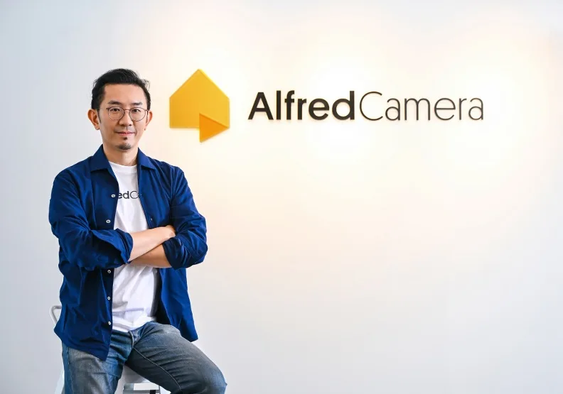 台灣新創阿福管家以智慧監控軟體起家，在海外攻城掠地，美國、日本、巴西等地累積超過7000萬用戶。圖為創辦人暨執行長宋志倖。取自臉書「阿福管家」
