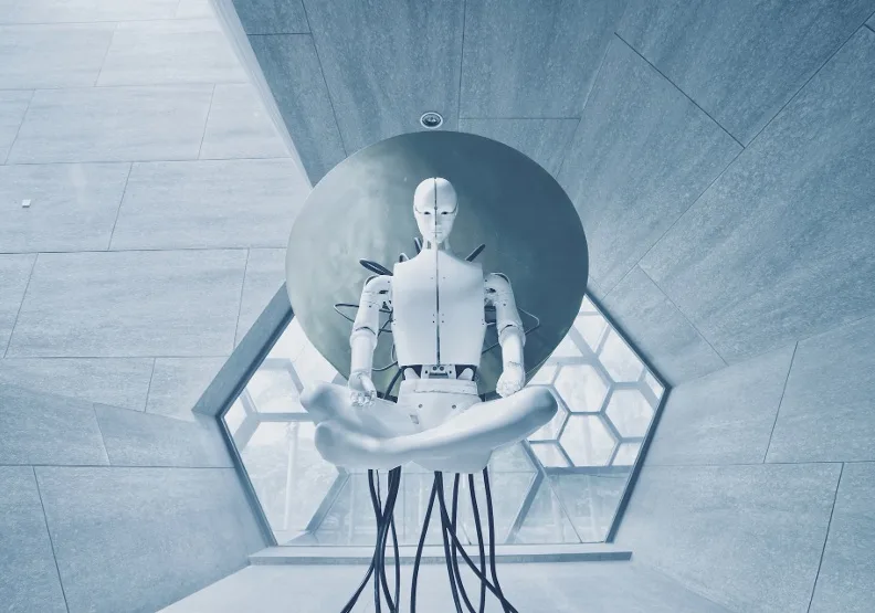 「AI是否會取代人類」的討論有增無減。（情境圖）Photo by Aideal Hwa on Unsplash