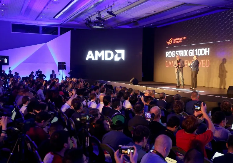 圖／AMD及NVIDIA的話題不斷，也讓AI經濟圈熱鬧滾滾。張智傑攝