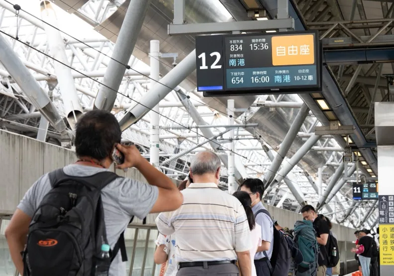 本週國慶連假接力登場，加上國慶焰火在台中施放，當天也是連假最後一天，不少民眾擔憂高鐵自由座亂象重演。取自台灣高鐵官網