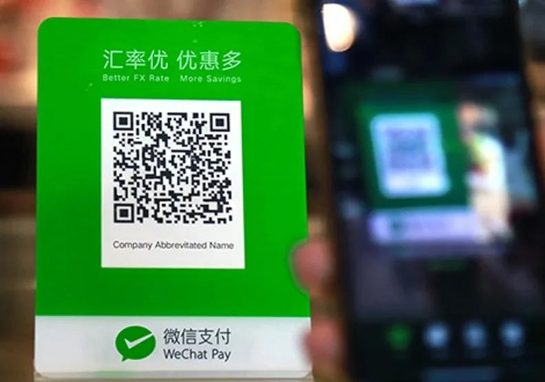 中國兩大行動支付龍頭「支付寶（Ali pay）」和「微信支付（WeChat Pay）」，不約而同地將海外戰場鎖定日本。取自微信支付官網