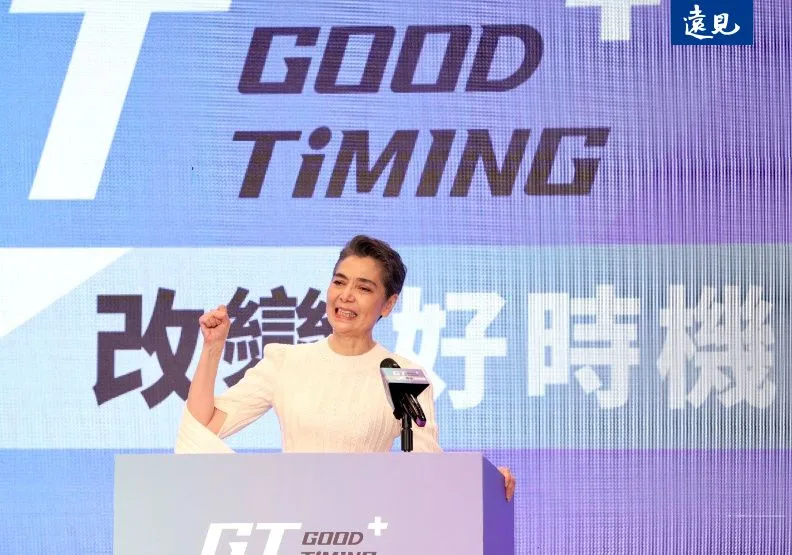 資深女星賴佩霞宣布為2024總統參選人郭台銘副手，首先將碰上台美雙重國籍的難題。張智傑攝