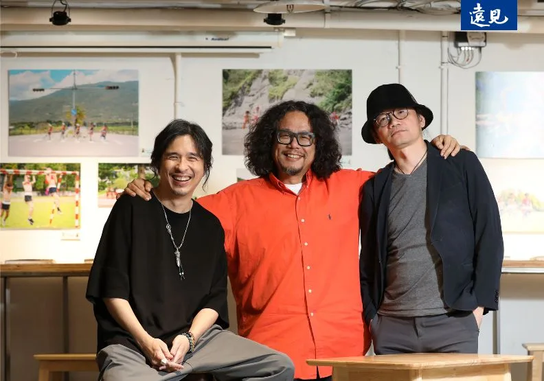 包括葉丙成在內3位中年男子組成「不良大叔」錄製音頻節目。由左至右為葉丙成、蘇仰志、Bird。張智傑攝