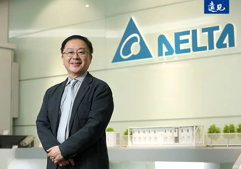 台達永續長周志宏肩負內外溝通永續作法的使命。張智傑攝