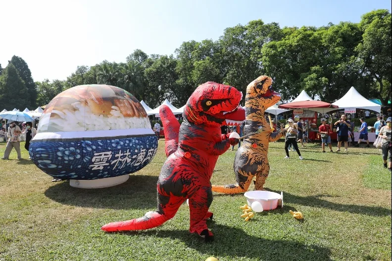 圖 / 2023雲林滷肉飯節嘉年華開場暖身，特別橋段歡樂爆棚。