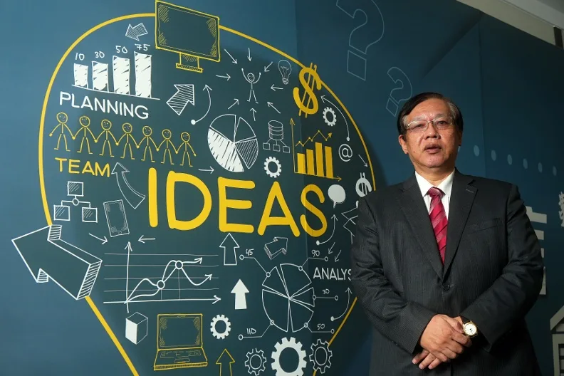 中信金控首席經濟學家林建甫。陳之俊攝