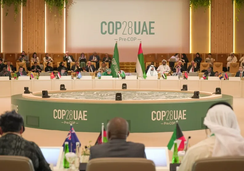 聯合國氣候大會COP28今30日在杜拜正式開幕，《遠見》與歐萊德首度攜手前進COP大會，直擊第一線國際現場。flickr by COP28 UAE