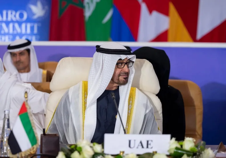 阿聯酋現任元首穆罕默德。取自臉書 @Sheikh Mohamed bin Zayed bin Sultan Al Nahyan