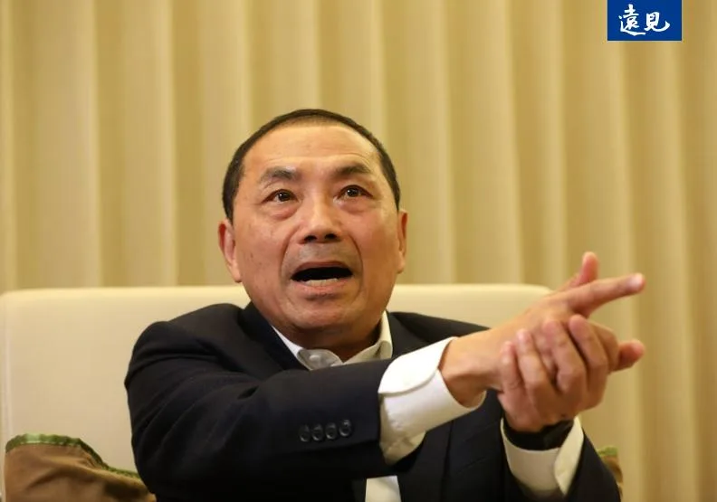 「便民、利民與愛民，」國民黨總統候選人侯友宜日前接受《遠見》專訪，談到未來國家願景，提出自己的新「三民主義」。張智傑攝