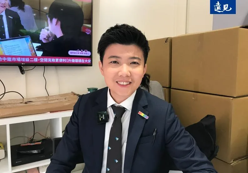 角逐台北市第六選區的現任台北市議員苗博雅。林仕祥攝