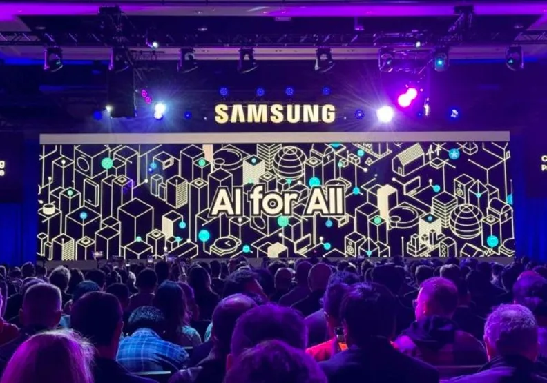 三星稍早公布「AI for All」願景。取自科技新報