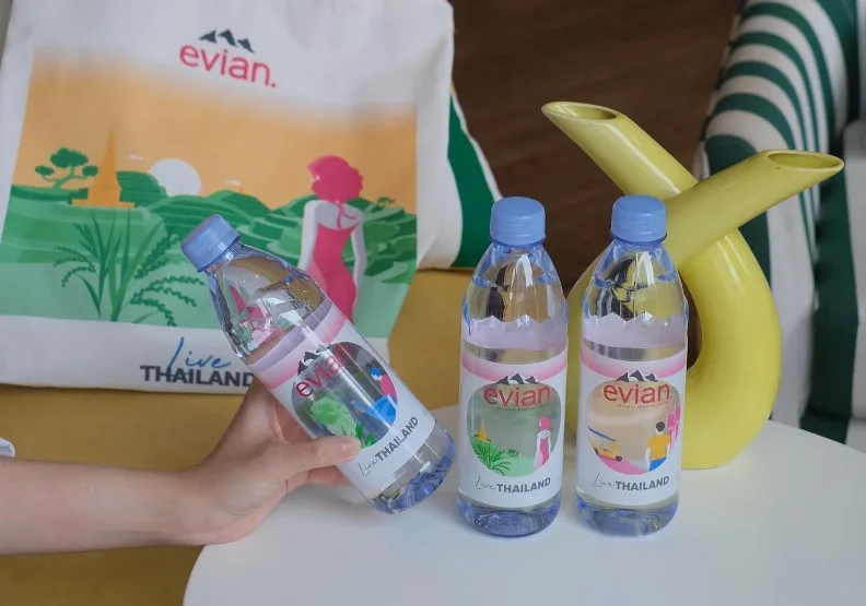 以旗下依雲礦泉水（Evian）著稱的達能集團（Groupe Danone），如今正面臨和「碳中和」有關的集體訴訟。取自臉書@evian