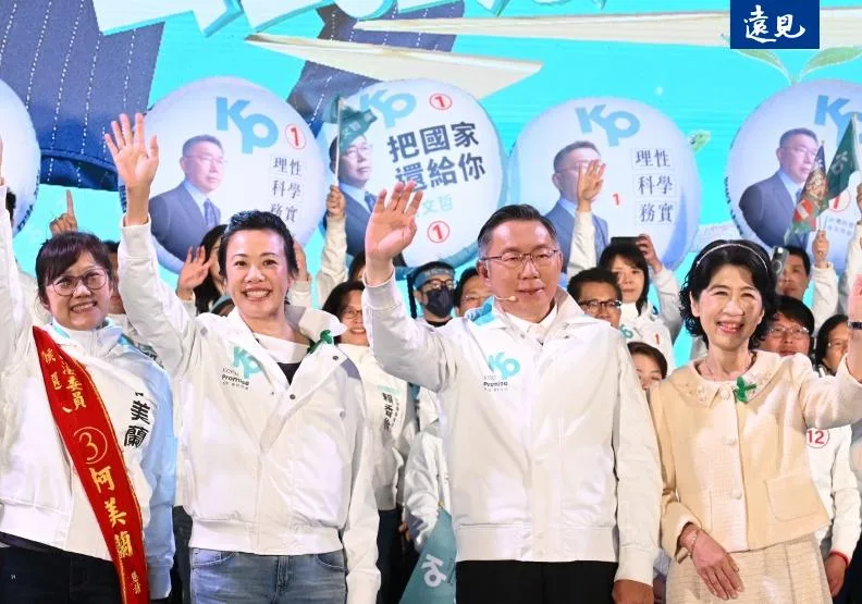 柯文哲表示，只要民眾沒有放棄，他就不會放棄，他們也不准放棄。劉國泰攝