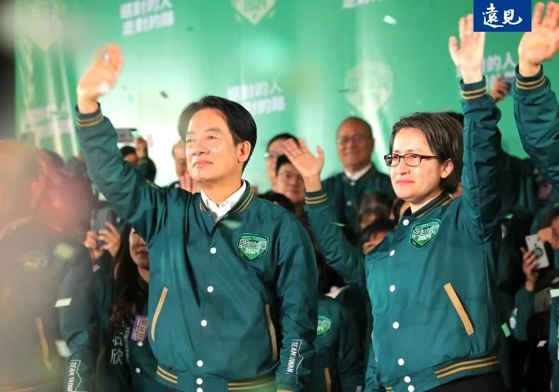 2024總統大選由民進黨賴清德、蕭美琴贏得勝選，選後兩天，美中圍繞台灣的外交戰火已在台灣延燒。黃菁慧攝