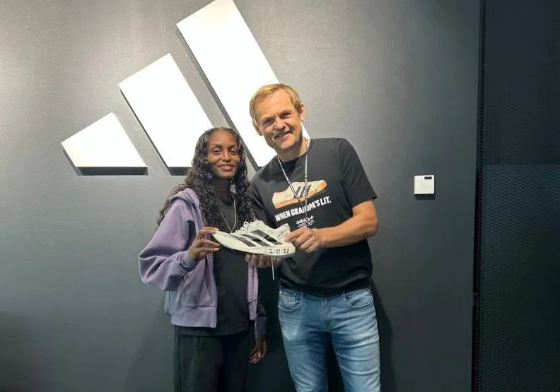 愛迪達新執行長比約恩·古登（右）。取自IG@bjoern_gulden