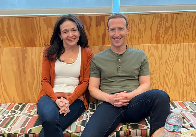 臉書（Facebook）母公司Meta第2號人物桑德柏格（Sheryl Sandberg）今天宣布將離開董事會。取自臉書@Sheryl Sandberg