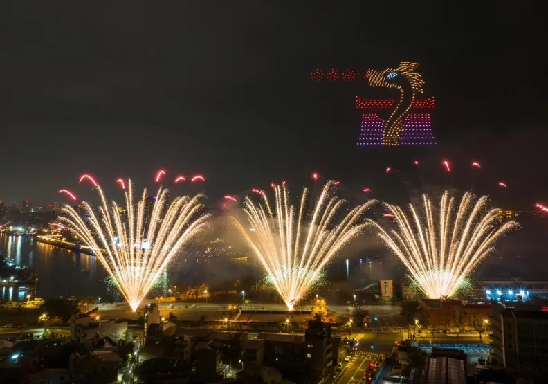 2024年台灣燈會暌違16年重返台南舉行，安平燈區2/3開幕。取自臉書＠台南旅遊