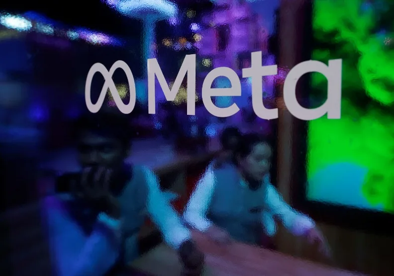 科技巨頭Meta。達志影像