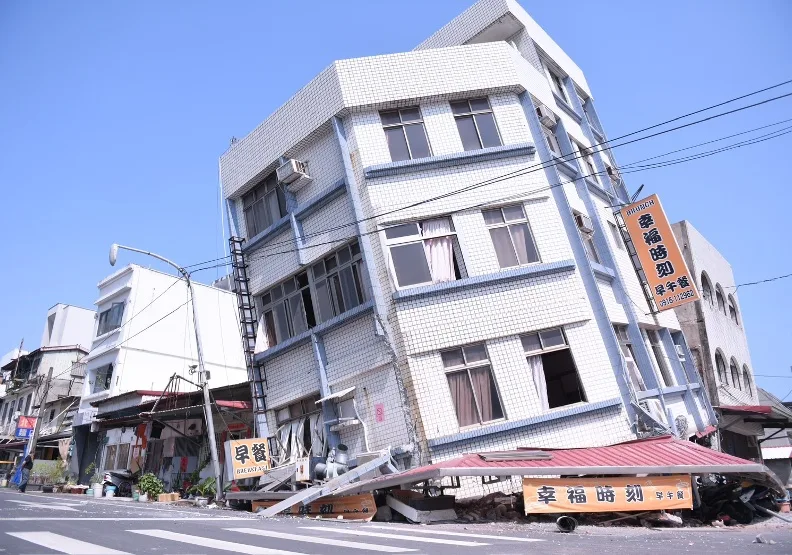 0403花蓮大地震後餘震頻繁。取自臉書＠徐榛蔚