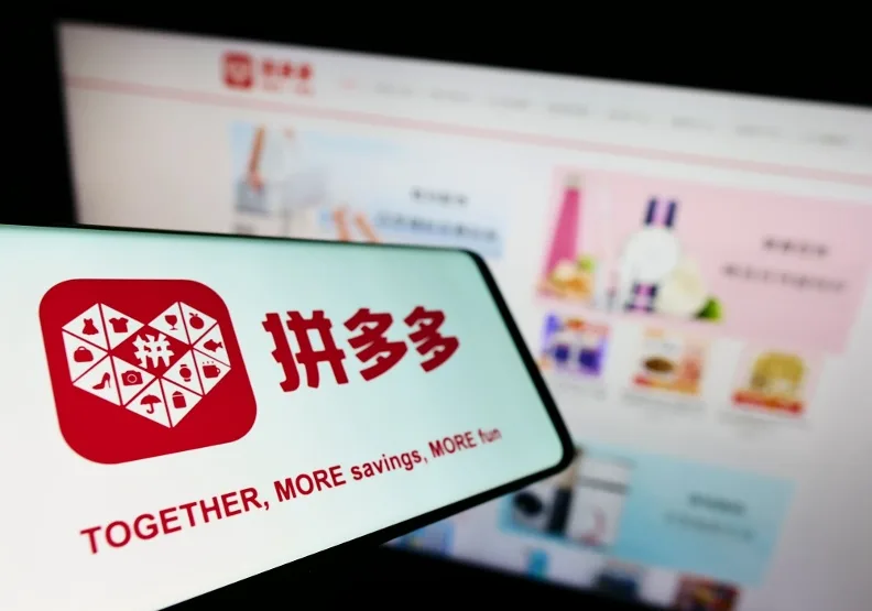 成立不到10年的拼多多，如今已成為與阿里巴巴、京東並肩的中國電商巨頭。shutterstock
