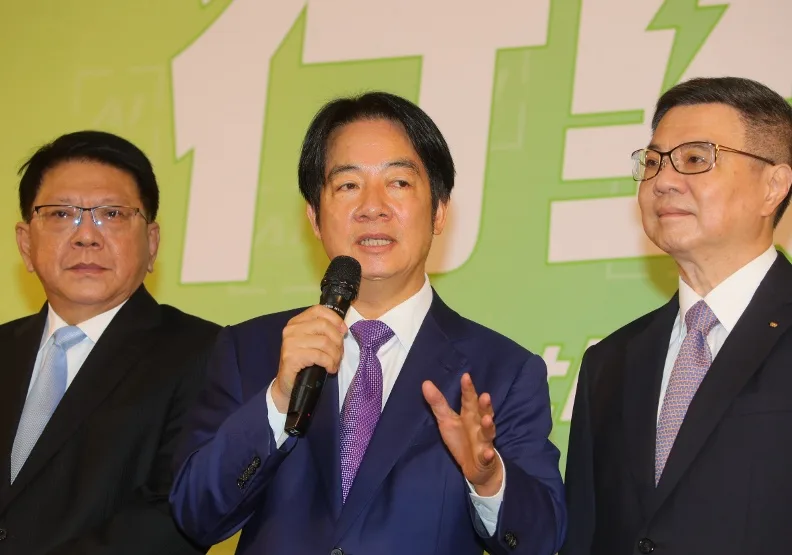 總統當選人賴清德今天親自公布新政府國安人事。蘇義傑攝