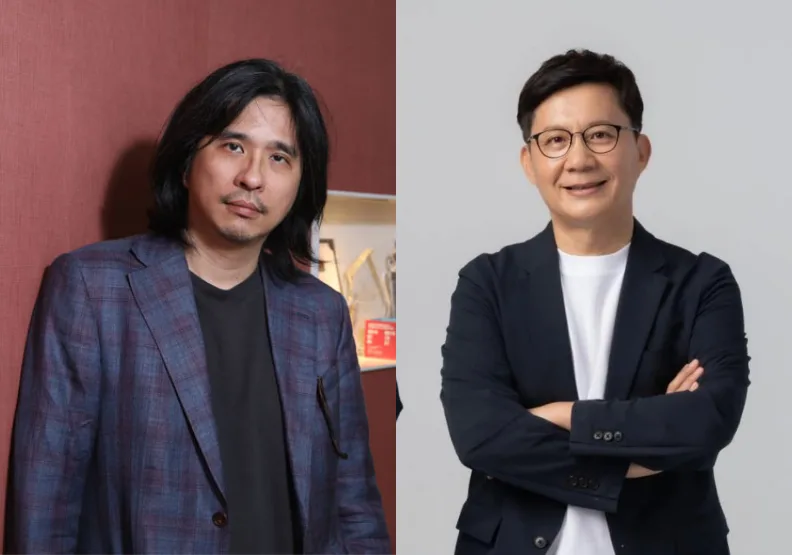 民進黨5日公布新內閣政務次長人選，教育部政務次長由國立台灣大學電機工程學系教授葉丙成（左）、前立委張廖萬堅（右）出任。左：蘇義傑攝、右：取自臉書＠張廖萬堅
