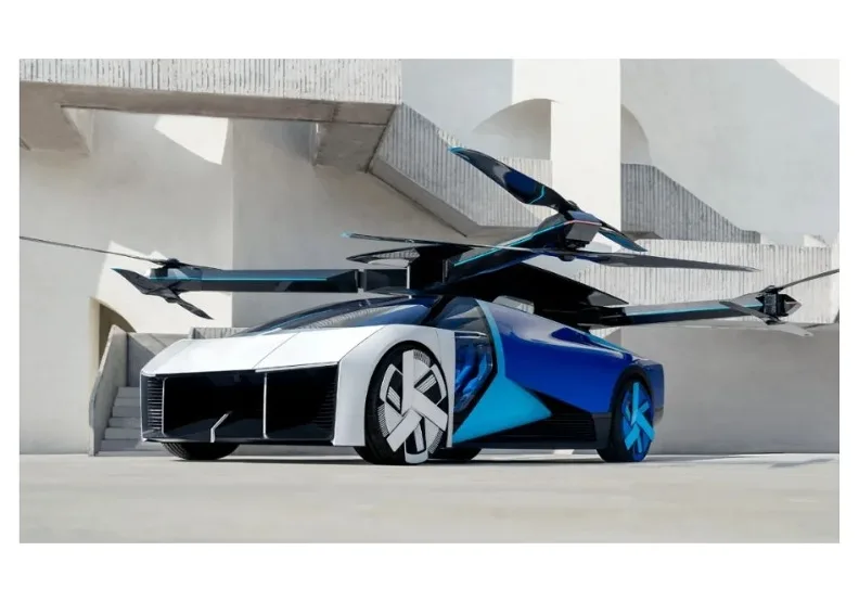 小鵬匯天飛行汽車。取自小鵬匯天微信公眾號