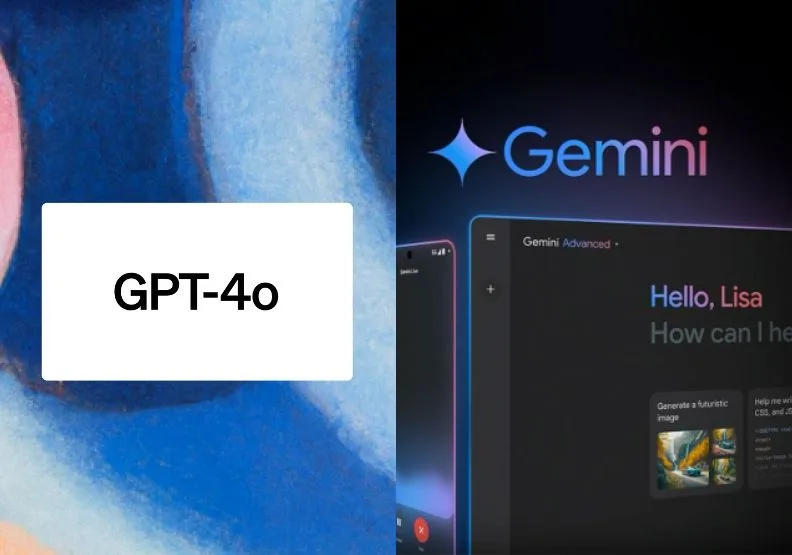 OpenAI 推最新AI模型GPT-4o、Google則推新一代模型Gemini 1.5 Pro大比拚！取自OpenAI、Google官網