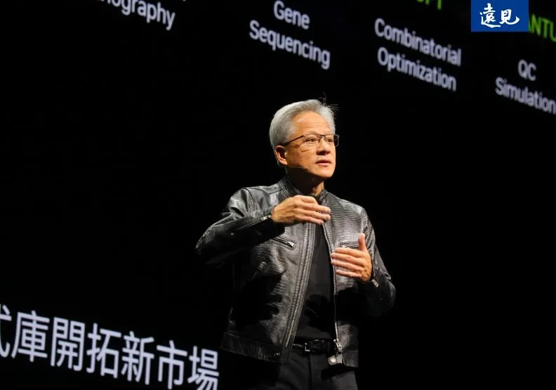 黃仁勳點名「機器人應用」五家合作台廠。蘇義傑攝