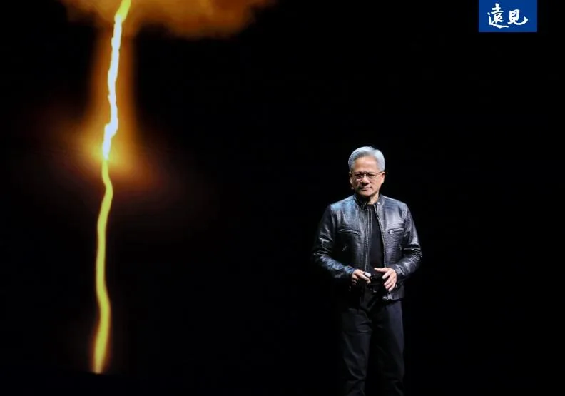輝達（Nvidia）執行長黃仁勳2四在台大進行專題演講。蘇義傑攝