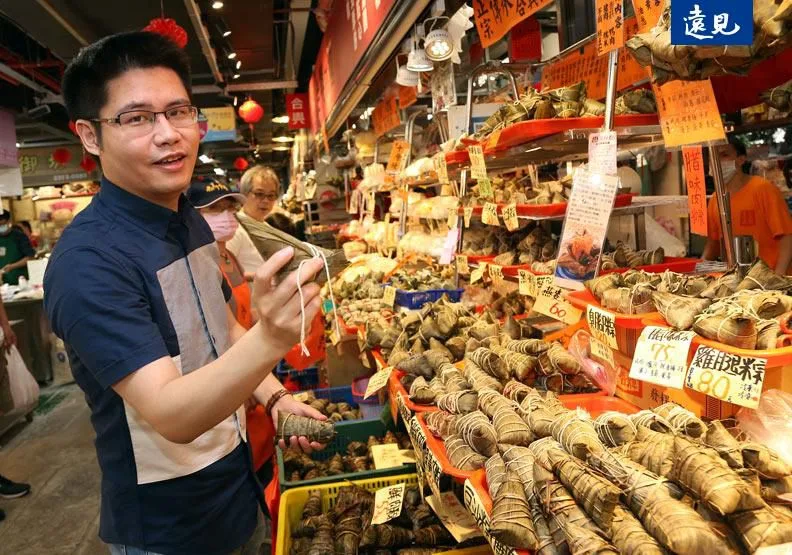 被封為「PTT 粽子王」的資深鄉民黃文俊。張智傑攝