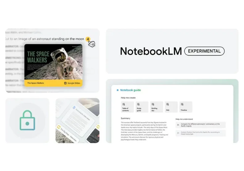 Google宣布推出升級版NotebookLM，在全球包括台灣等200多個國家和地區推出。取自googleblog.com