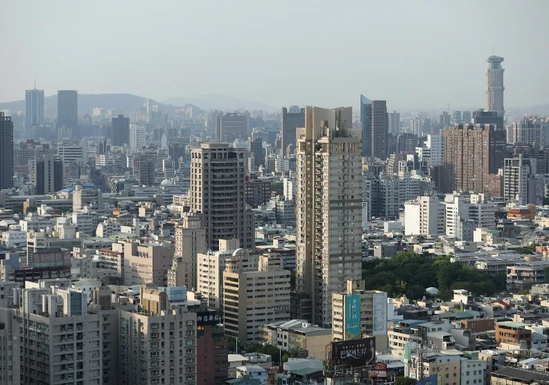 高雄市房地產示意圖。張智傑攝