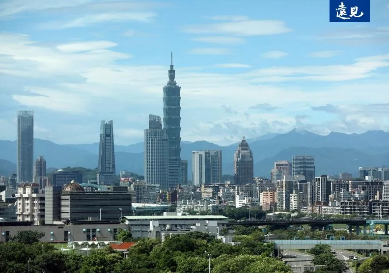 近四成國人看好經濟會好轉。圖為台北市市景。張智傑攝